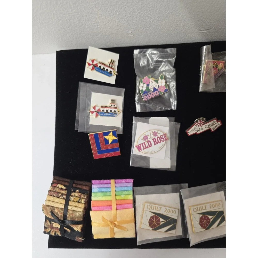 Quilting Show/ NQA PINS& Commemorative PENDANT LOT VARIOUS YEARS